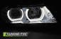 Preview: 3D LED Angel Eyes Scheinwerfer für BMW 3er E90/E91 05-08 chrom